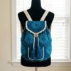 Ocean Blue Coastal Granny Square Backpack Crochet Pattern