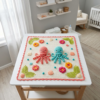 Tropical Octopus Baby Blanket Free Crochet Pattern