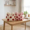 Strawberry Fields Granny Square Tote Free Crochet Pattern