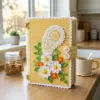 Sunshine Daisy Book Cover Free Crochet Pattern