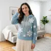 Winter Snowflake Crochet Hoodie Free Crochet Pattern