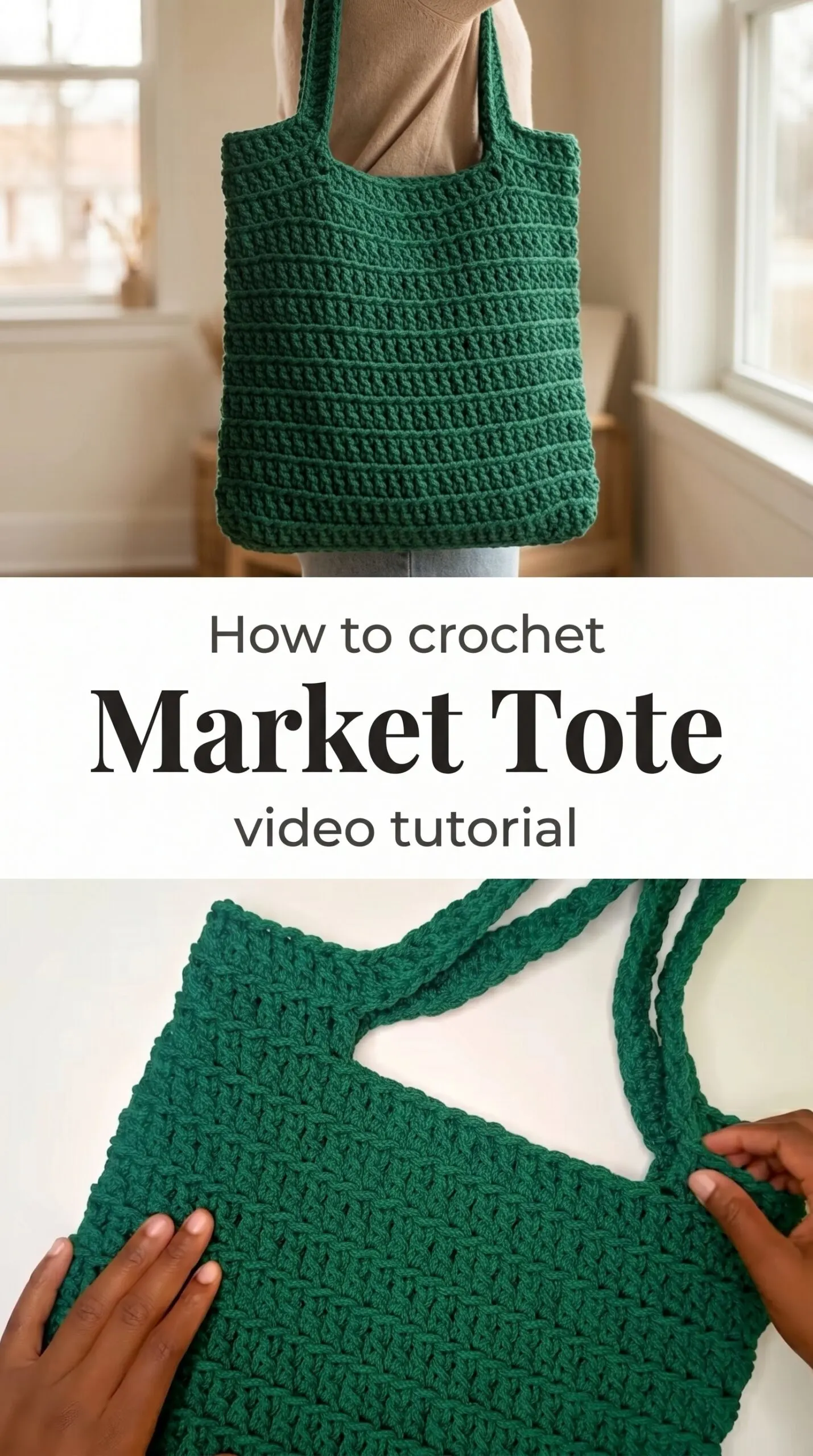 Crochet Market Tote: A Practical Everyday Essential