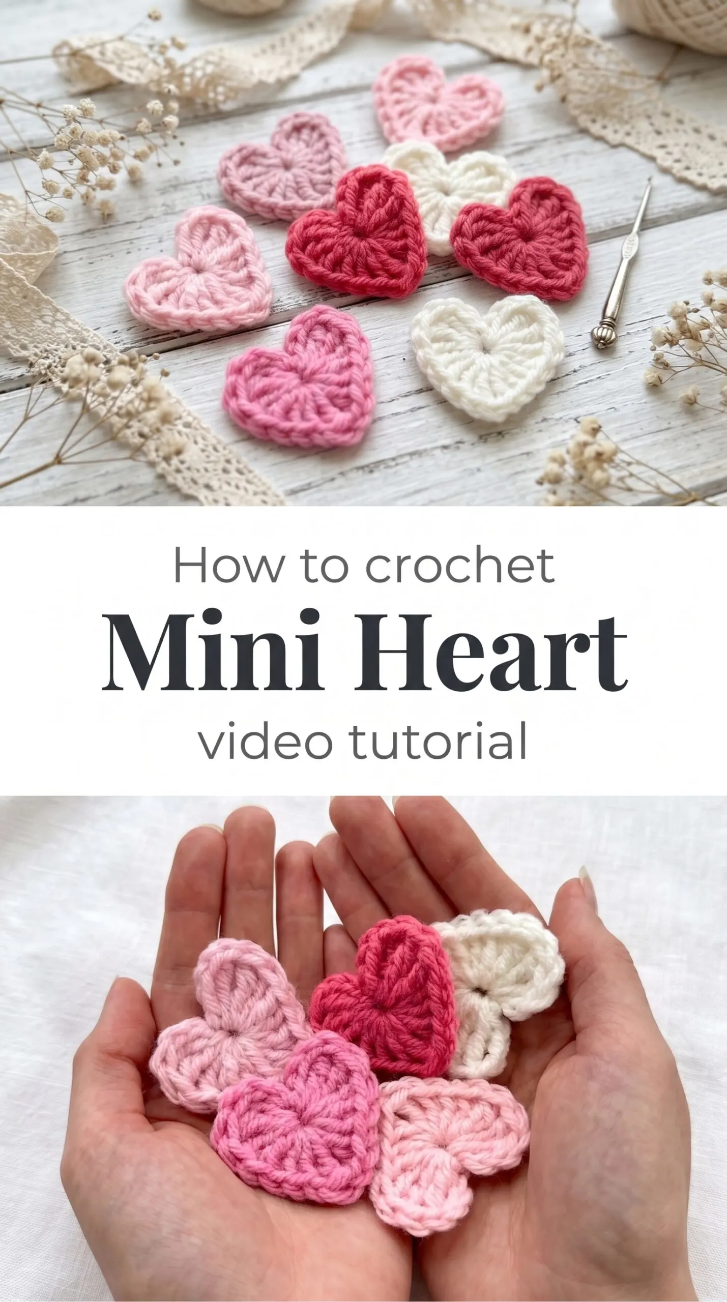 Crochet Mini Heart: A Sweet and Charming Keepsake