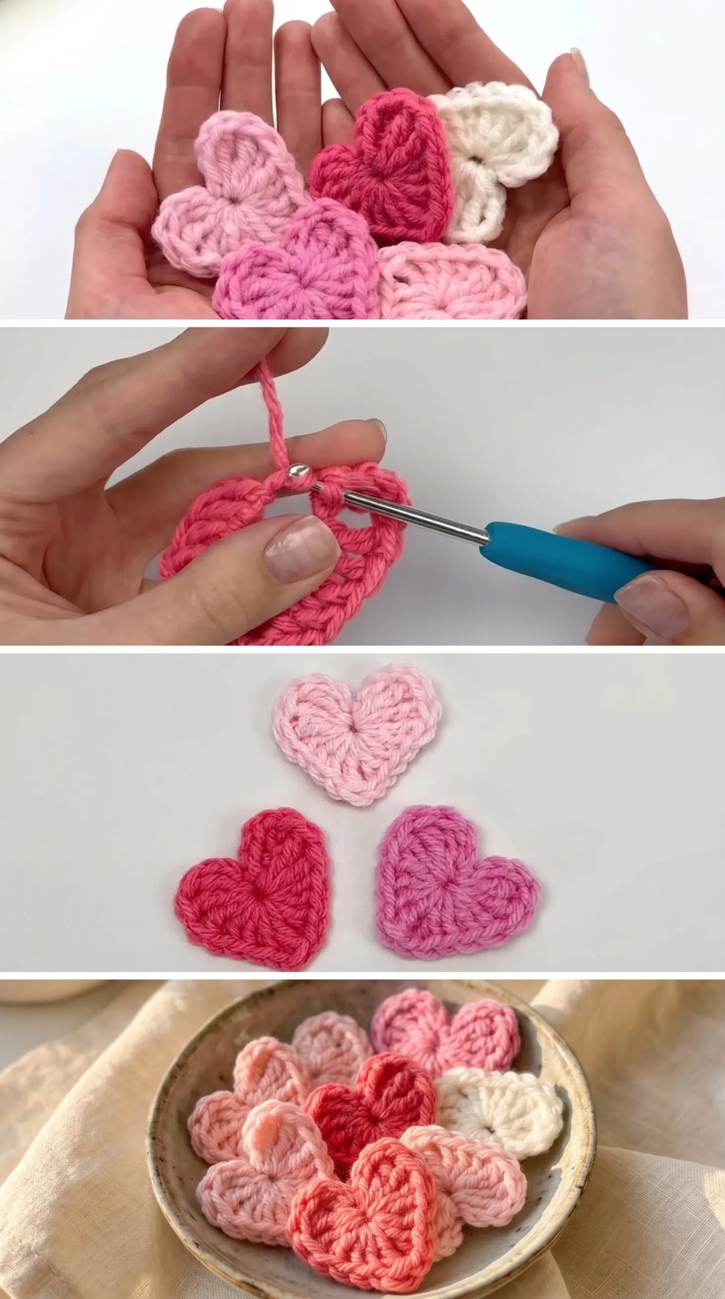 Crochet Mini Heart: A Sweet and Charming Keepsake pattern