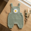 Daisy Bloom Baby Romper Free Crochet Pattern