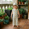 Daisy Granny Square Toddler Jumpsuit Free Crochet Pattern