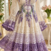 Lilac Wisteria Lace Dress Crochet Pattern