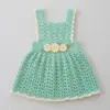 Mint Garden Party Baby Dress Free Crochet Pattern
