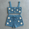 Ocean Blue Seashell Crochet Set Free Pattern