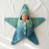 Ocean Blue Starfish Baby Blanket Free Crochet Pattern