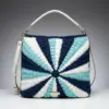 Ocean Wave Sunburst Hobo Bag Free Crochet Pattern