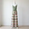 Sage Green Lacy Crochet Jumpsuit Free Crochet Pattern
