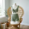 Sage Green Shell Stitch Lounge Set Free Crochet Pattern