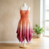 Sunset Gradient Fairy Dress Free Crochet Pattern