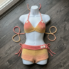 Sunset Ombre Beach Bikini Free Crochet Pattern
