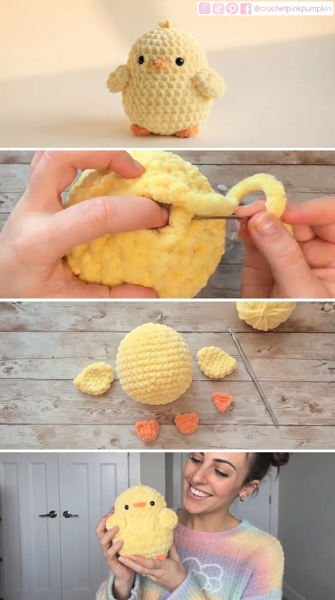 Crochet Chubby Chick: A Sweet and Charming Keepsake pattern
